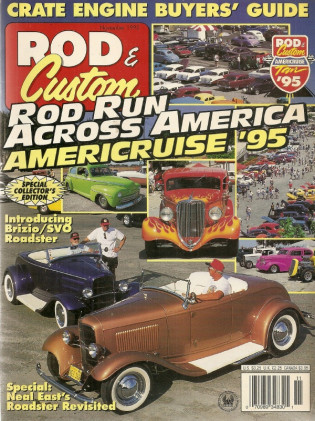 ROD & CUSTOM 1995 NOV - FIREWALL DISTRIBUTOR CLEARANCE, CLOTH FILLER ROOF